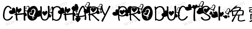 CHOUDHARY PRODUCTS I字体转换